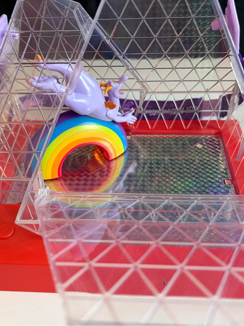 Figment Rainbow Vinyl Epcot popcorn bucket